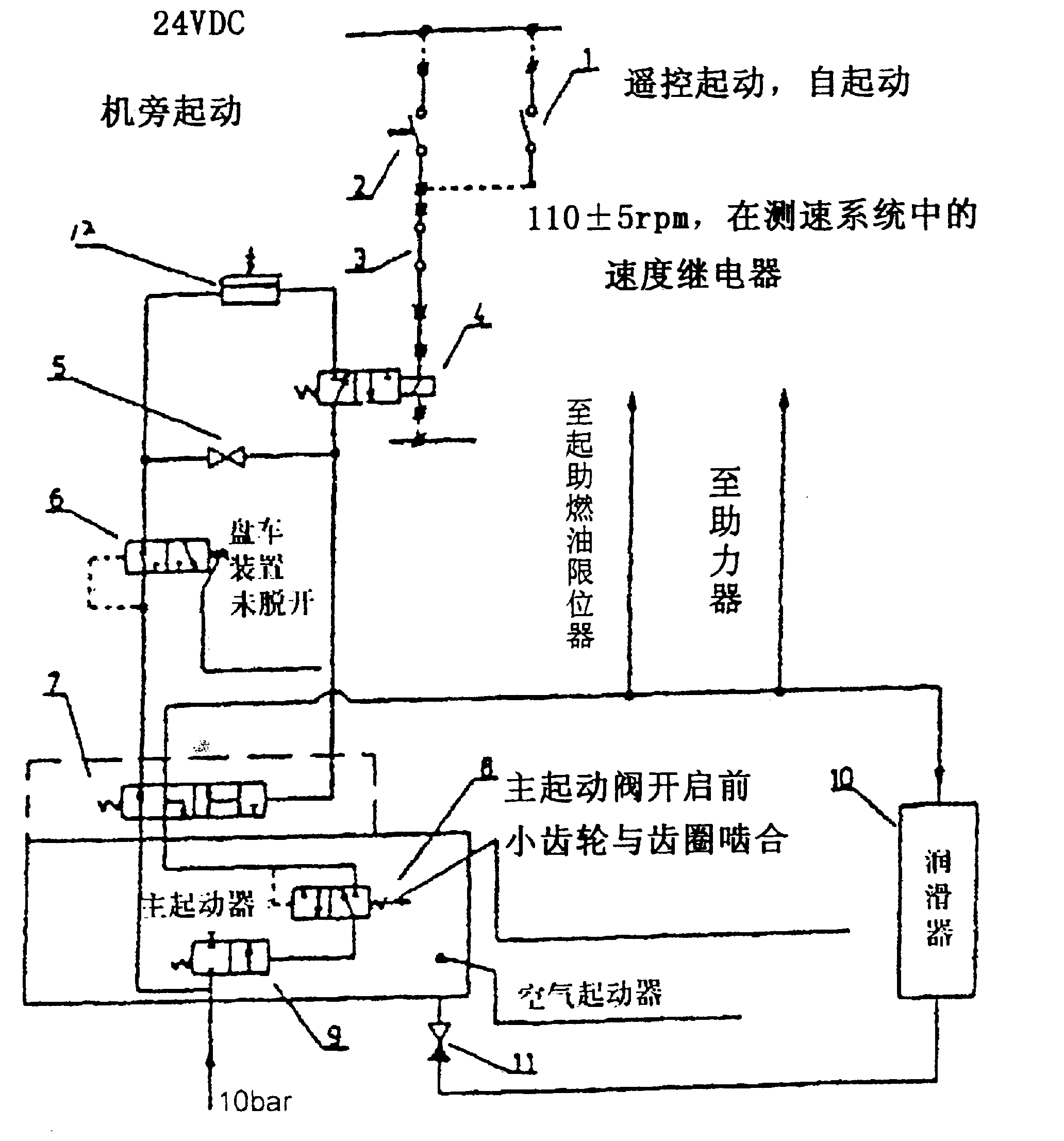 速度继电器电路图图片