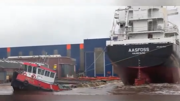 德国北海发生货船相撞事故 酿1人死亡4人被困